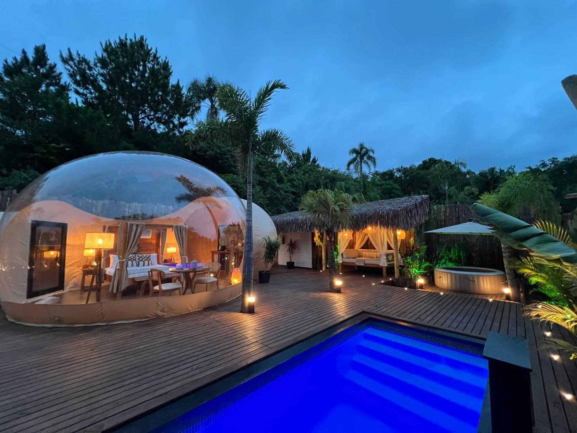 فندق Zion Bubble Glamping Florianópolis المظهر الخارجي الصورة